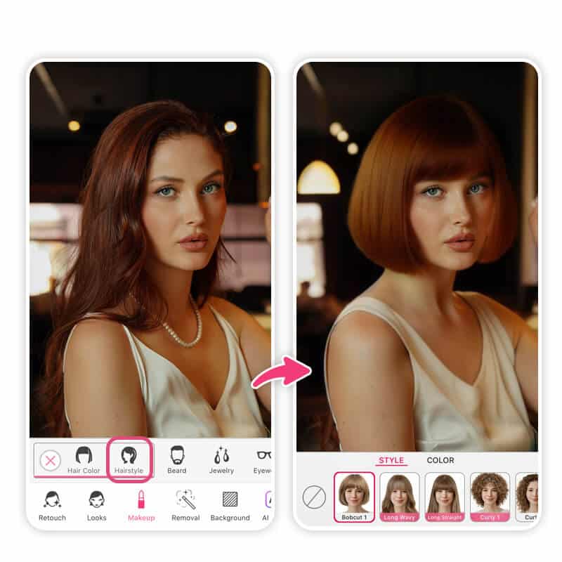 Transform your look with amazing apps! Have you ever thought about changing your hair look, but were unsure about which style to choose?