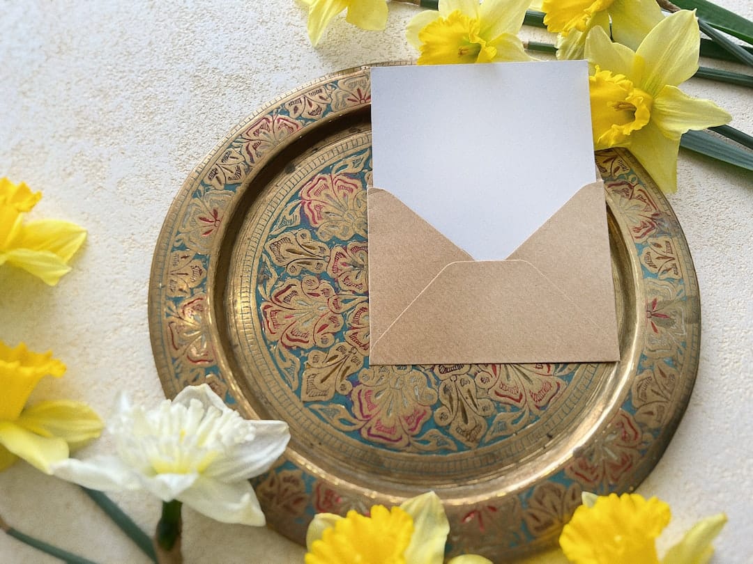 O universo mandou uma carta para alegrar você